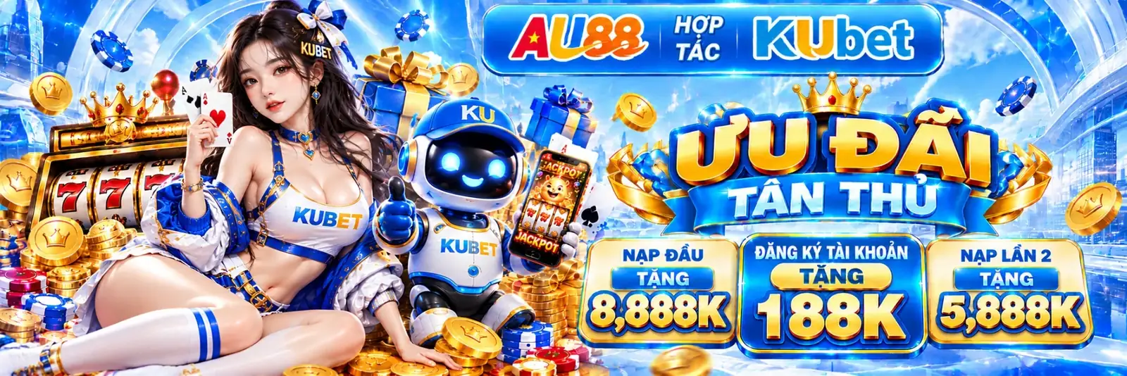 Banner KUBET hợp tác AU88 2026